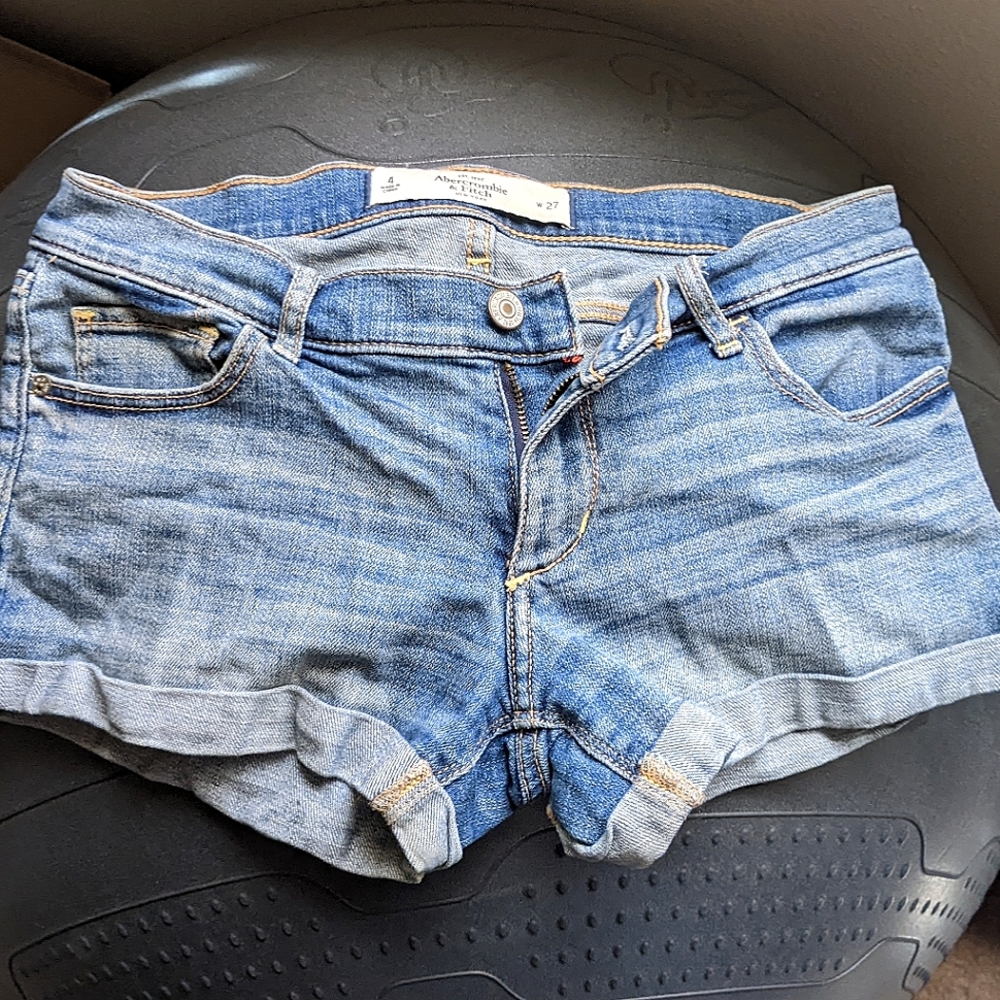 Denim shorts
